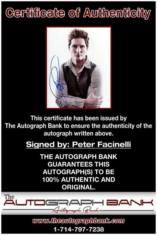 Peter Facinelli — Peter Facinelli authentic signed celebrity 8x10 photo W/Cert Autographed C5, image 2