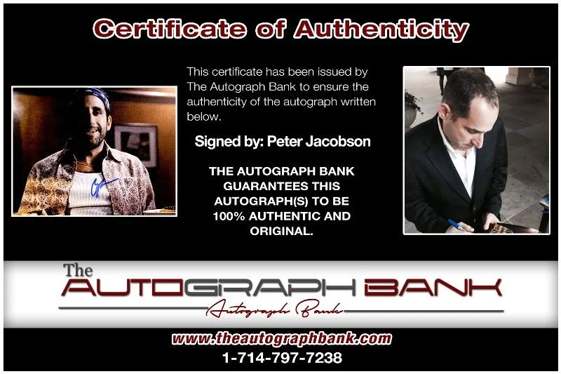 Peter Jacobson — Peter Jacobson authentic signed celebrity 8x10 photo W/Cert Autographed 2716a, image 2