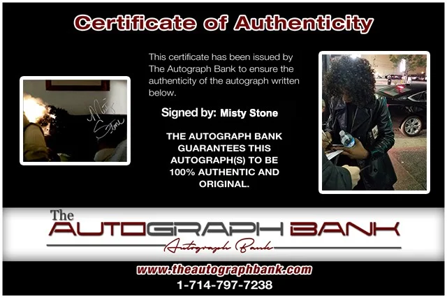 Misty Stone — Misty Stone signed Sons of Anarchy SOA S.O.A. 8x10 photo W/Certificate 30, image 2