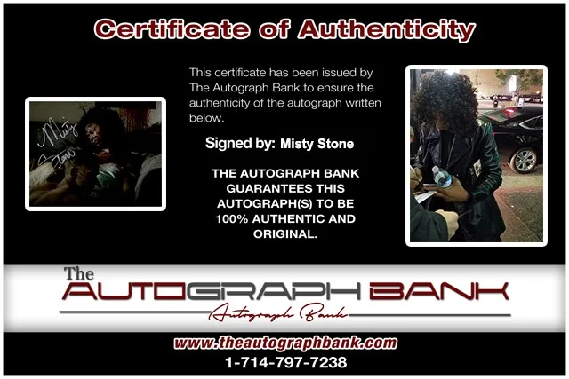 Misty Stone — Misty Stone signed Sons of Anarchy SOA S.O.A. 8x10 photo W/Certificate 18, image 2