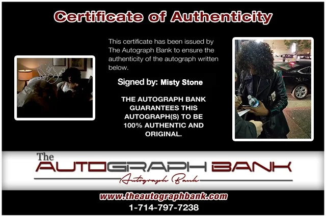 Misty Stone — Misty Stone signed Sons of Anarchy SOA S.O.A. 8x10 photo W/Certificate 26, image 2