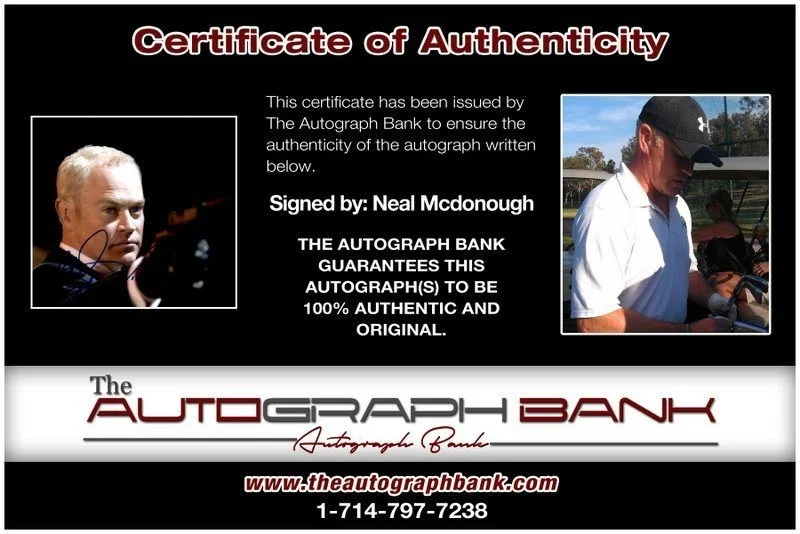 Neal Mcdonough — Neal Mcdonough authentic signed celebrity 8x10 photo W/Cert Autographed C1, изображение 2