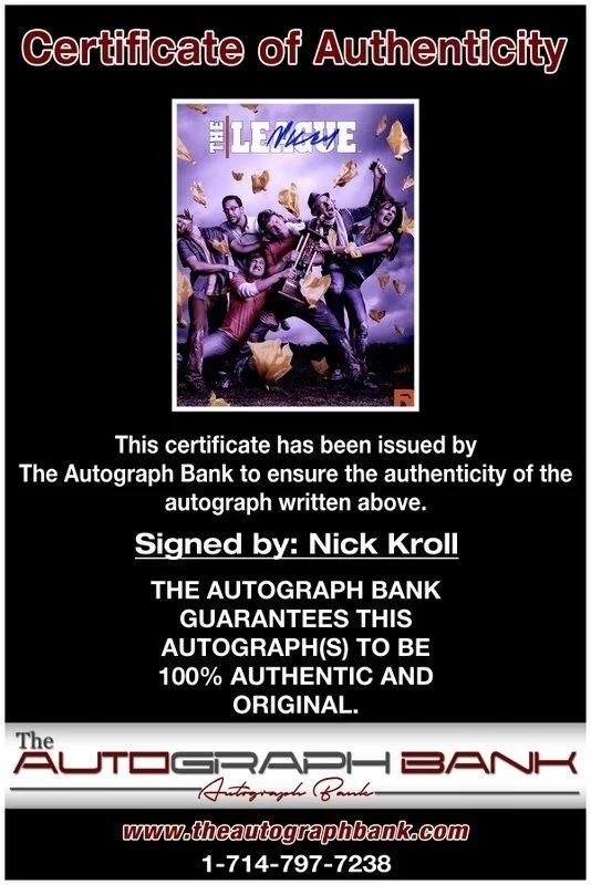 Nick Kroll — Nick Kroll authentic signed celebrity 8x10 photo W/Cert Autographed C3, image 2