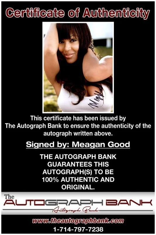 Meagan Good — Meagan Good authentic signed celebrity 8x10 photo W/Cert Autographed C11, image 2