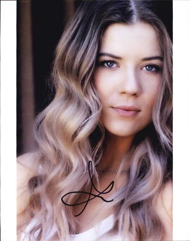 Meghan Rienks — Meghan Rienks authentic signed celebrity 8x10 photo W/Cert Autographed D4
