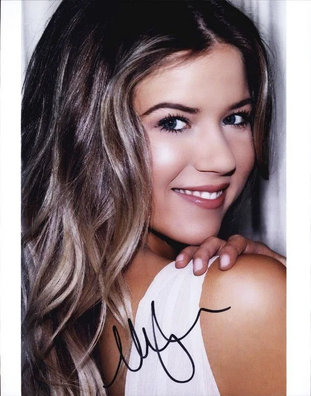 Meghan Rienks — Meghan Rienks authentic signed celebrity 8x10 photo W/Cert Autographed D1