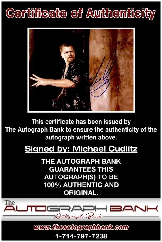 Michael Cudlitz — Michael Cudlitz authentic signed celebrity 8x10 photo W/Cert Autographed A10, image 2