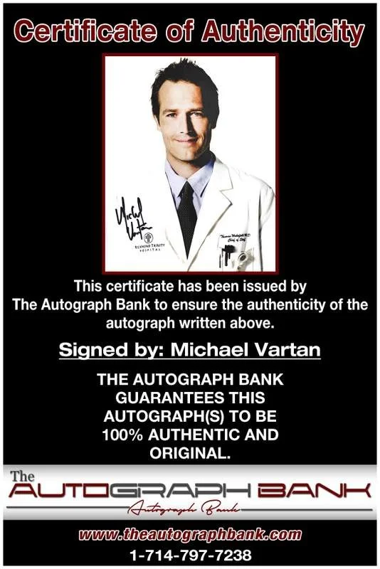 Michael Vartan — Michael Vartan authentic signed celebrity 8x10 photo W/Cert Autographed B0033, изображение 2
