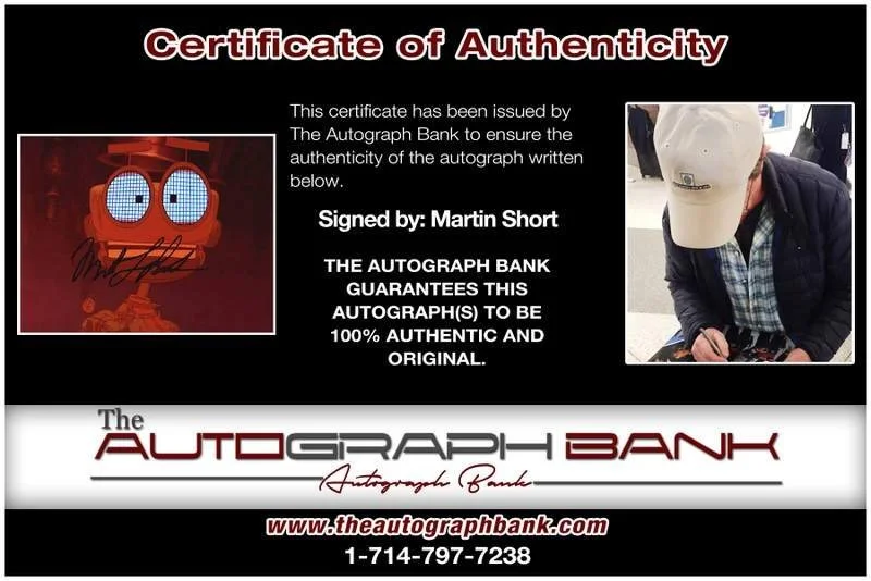 Martin Short — Martin Short authentic signed celebrity 8x10 photo W/Cert Autographed B0001, изображение 2