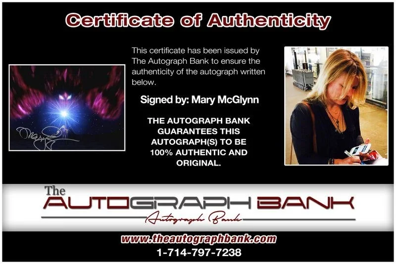 Mary McGlynn — Mary McGlynn authentic signed celebrity 8x10 photo W/Cert Autographed D6, изображение 2