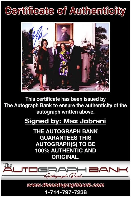 Maz Jobrani — Maz Jobrani authentic signed celebrity 8x10 photo W/Cert Autographed A9, image 2