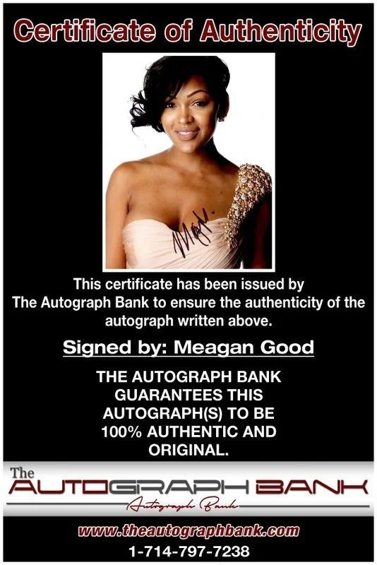 Meagan Good — Meagan Good authentic signed celebrity 8x10 photo W/Cert Autographed C14, image 2