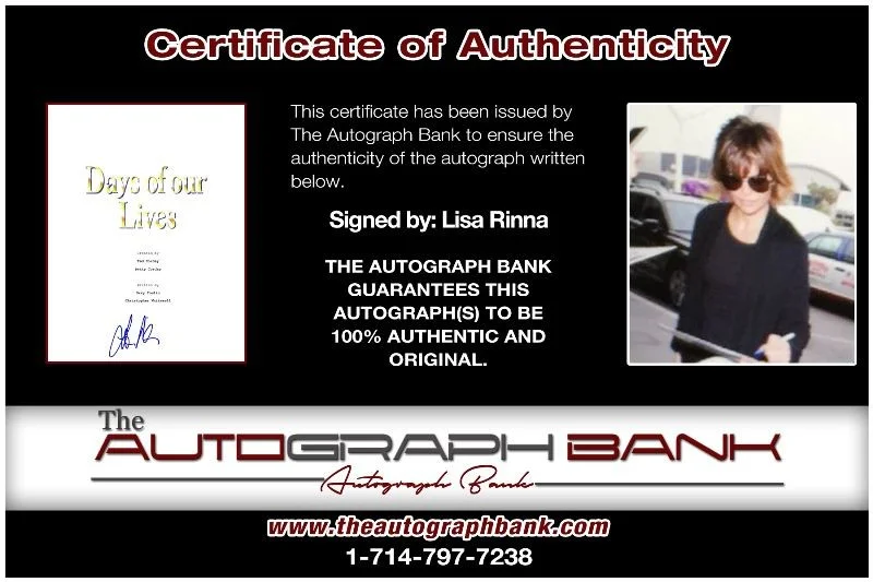 Lisa Rinna — Lisa Rinna authentic signed celebrity 8x10 photo W/Cert Autographed 2616h, image 2