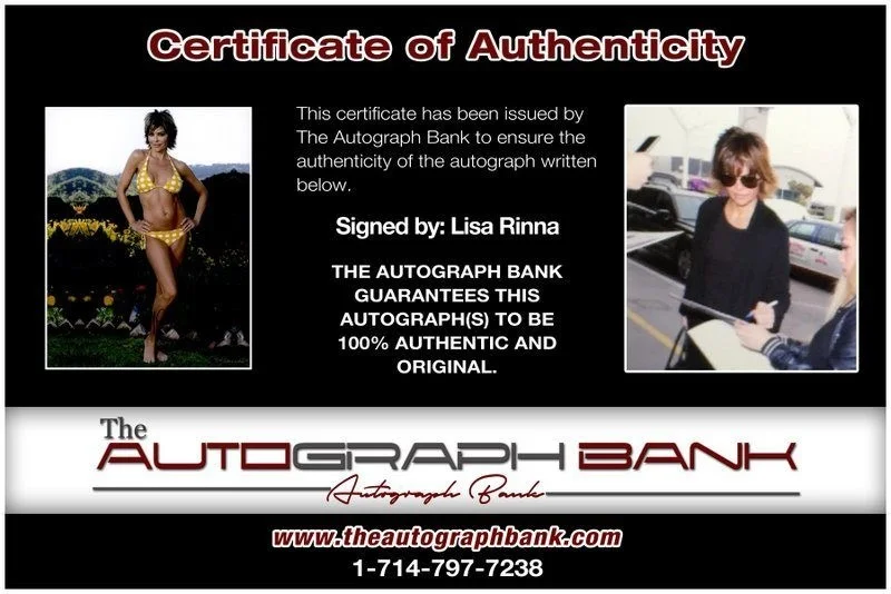 Lisa Rinna — Lisa Rinna authentic signed celebrity 8x10 photo W/Cert Autographed C5, изображение 2
