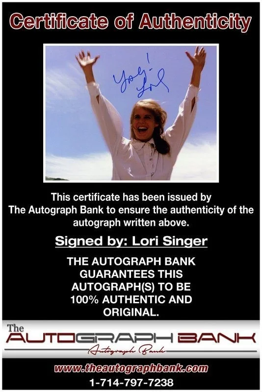 Lori Singer — Lori Singer authentic signed celebrity 8x10 photo W/Cert Autographed C1, изображение 2