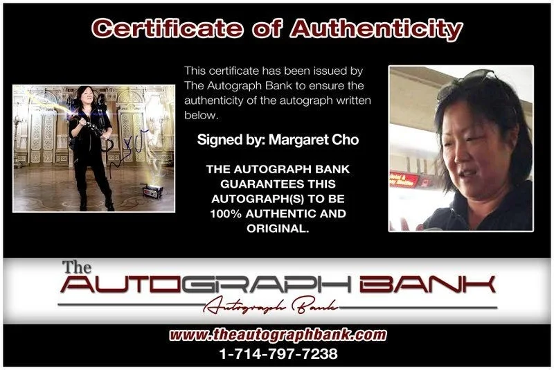 Margaret Cho — Margaret Cho authentic signed celebrity 8x10 photo W/Cert Autographed C12, image 2