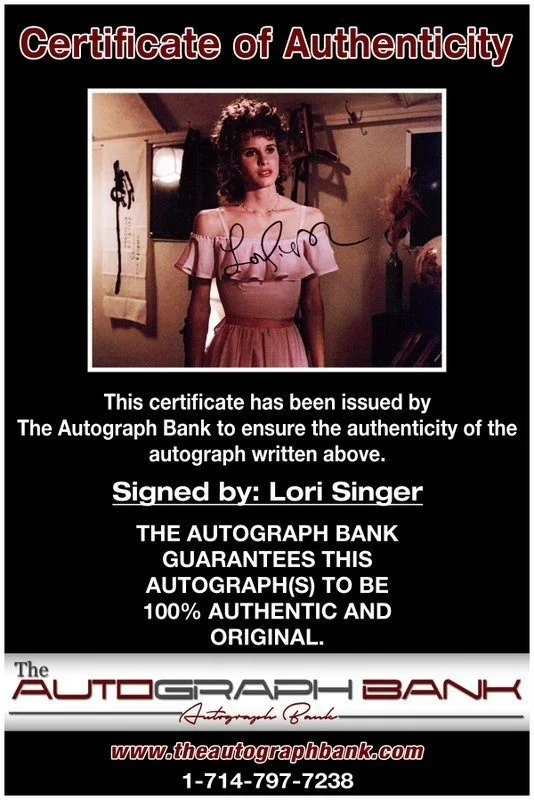 Lori Singer — Lori Singer authentic signed celebrity 8x10 photo W/Cert Autographed C5, изображение 2
