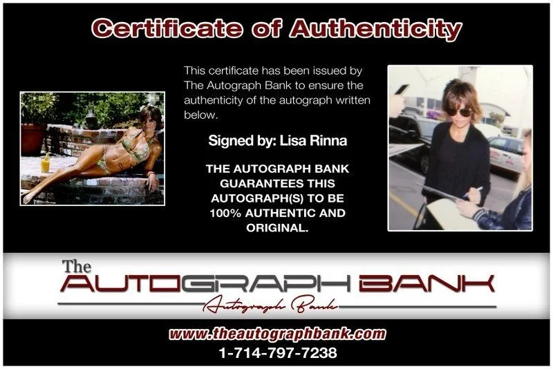 Lisa Rinna — Lisa Rinna authentic signed celebrity 8x10 photo W/Cert Autographed C6, изображение 2