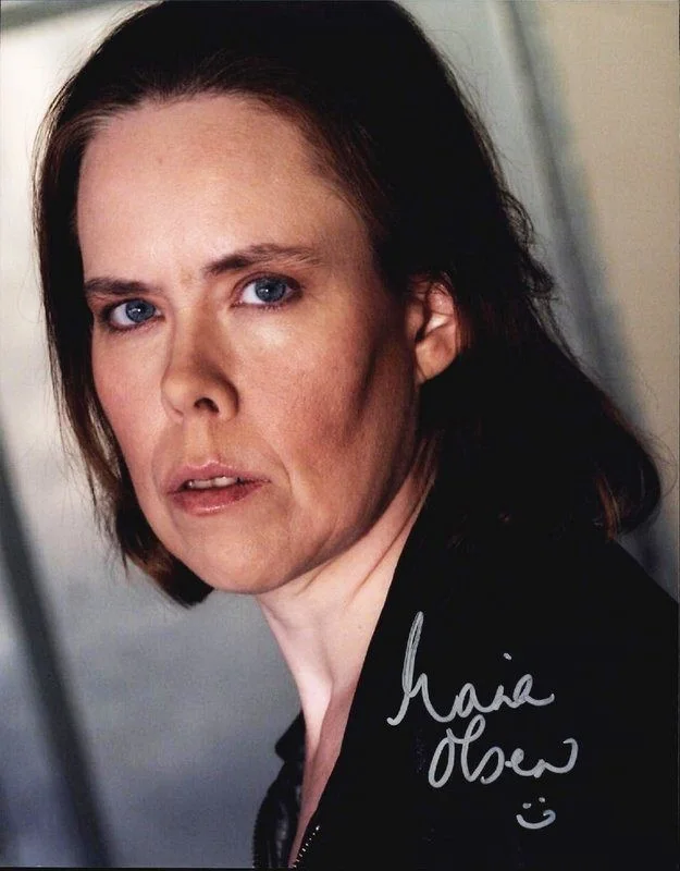 Maria Olsen — Maria Olsen authentic signed celebrity 8x10 photo W/Cert Autographed D7