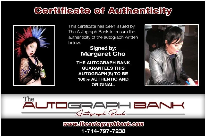 Margaret Cho — Margaret Cho authentic signed celebrity 8x10 photo W/Cert Autographed 125e1, изображение 2