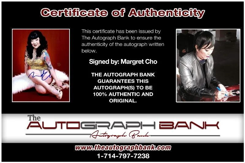 Margaret Cho — Margaret Cho authentic signed celebrity 8x10 photo W/Cert Autographed 2616a, изображение 2
