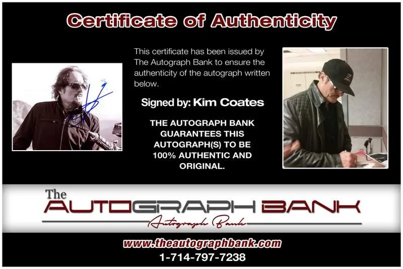 Kim Coates — Kim Coates authentic signed celebrity 8x10 photo W/Cert Autographed A23, изображение 2