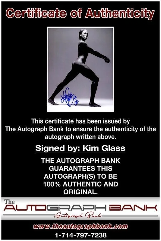 Kim Glass — Kim Glass authentic signed celebrity 8x10 photo W/Certificate Autographed (C9), изображение 2