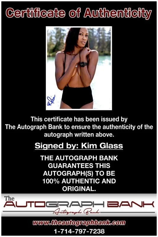 Kim Glass — Kim Glass authentic signed celebrity 8x10 photo W/Certificate Autographed (C4), image 2