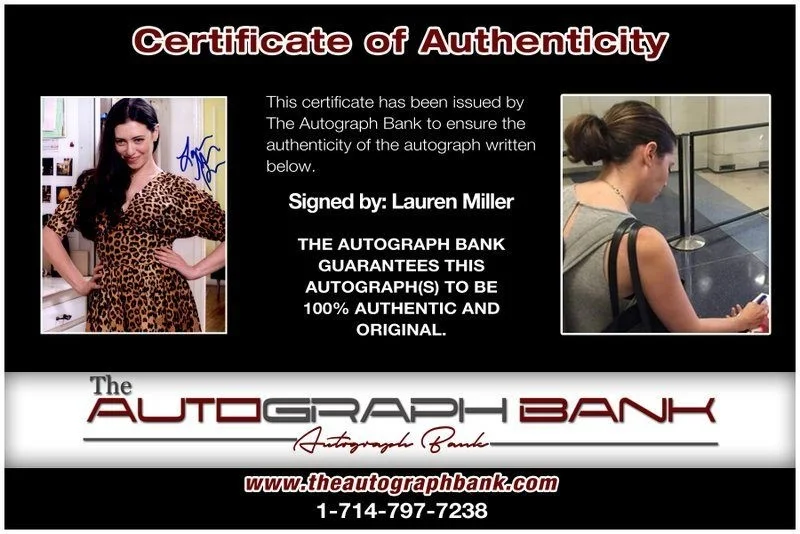 Lauren Miller — Lauren Miller authentic signed celebrity 8x10 photo W/Cert Autographed C2, изображение 2