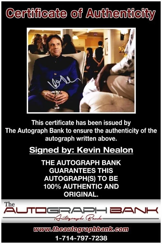 Kevin Nealon — Kevin Nealon authentic signed celebrity 8x10 photo W/Cert Autographed D4, изображение 2