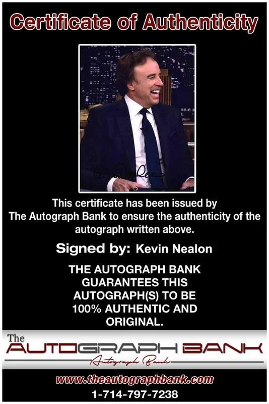 Kevin Nealon — Kevin Nealon signed celebrity 8x10 photo W/Certificate (C4), image 2