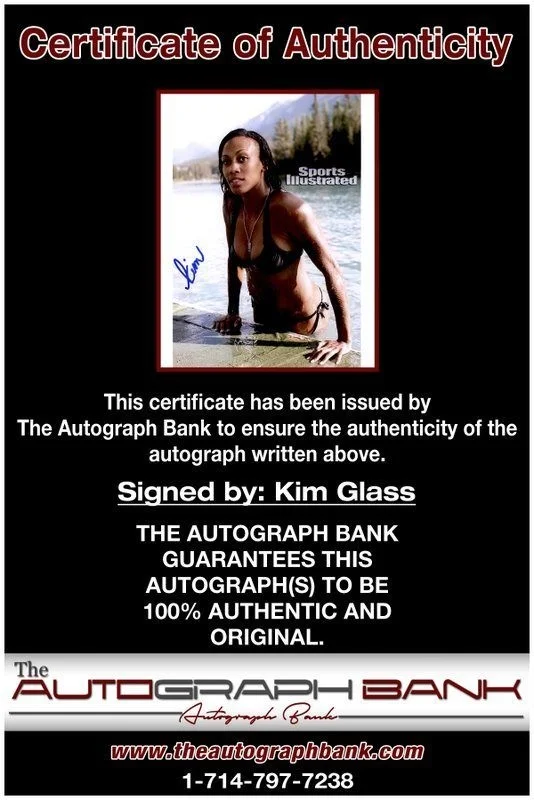 Kim Glass — Kim Glass authentic signed celebrity 8x10 photo W/Certificate Autographed (C6), image 2