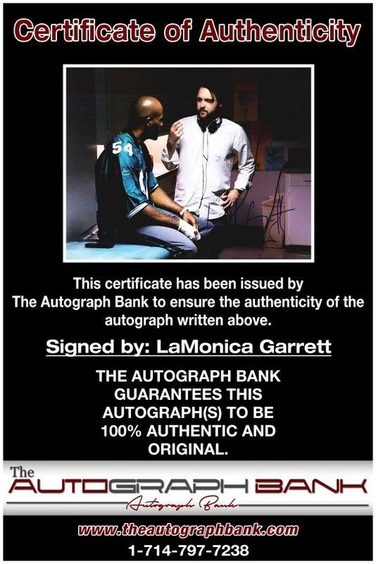 LaMonica Garrett — LaMonica Garrett authentic signed celebrity 8x10 photo W/Cert Autographed D2, image 2