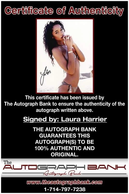 Laura Harrier — Laura Harrier authentic signed celebrity 8x10 W/Certificate Autographed (A0001), image 2