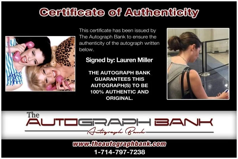 Lauren Miller — Lauren Miller authentic signed celebrity 8x10 photo W/Cert Autographed C12, изображение 2