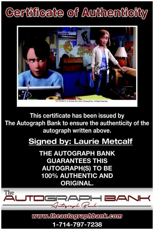 Laurie Metcalf — Laurie Metcalf authentic signed celebrity 8x10 photo W/Cert Autographed B0079, изображение 2