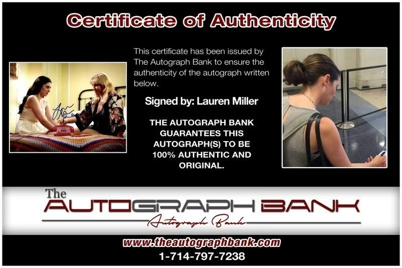 Lauren Miller — Lauren Miller authentic signed celebrity 8x10 photo W/Cert Autographed C6, изображение 2