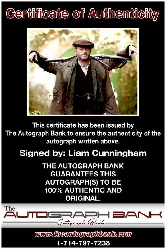 Liam Cunningham — Liam Cunningham authentic signed celebrity 8x10 photo W/Cert Autographed C7, image 2