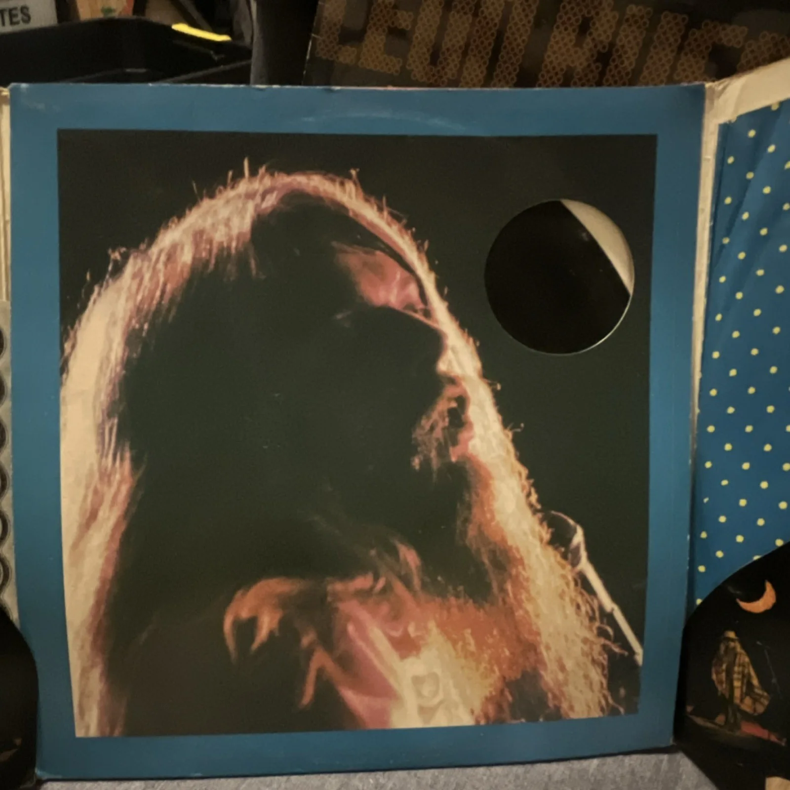 Leon Russell Leon Live SIGNED Authenticated WITH CERTIFICATE LPShelter STCO-8917, image 5