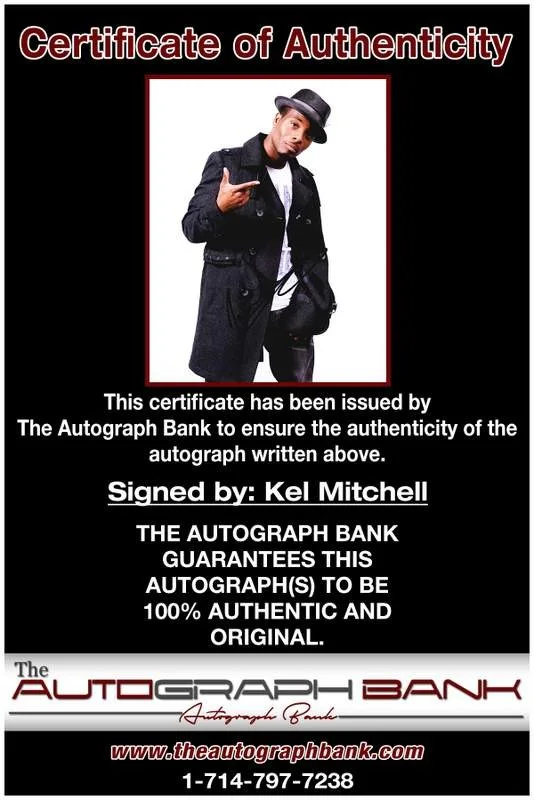 Kel Mitchell — Kel Mitchell authentic signed celebrity 8x10 photo W/Cert Autographed A6, image 2