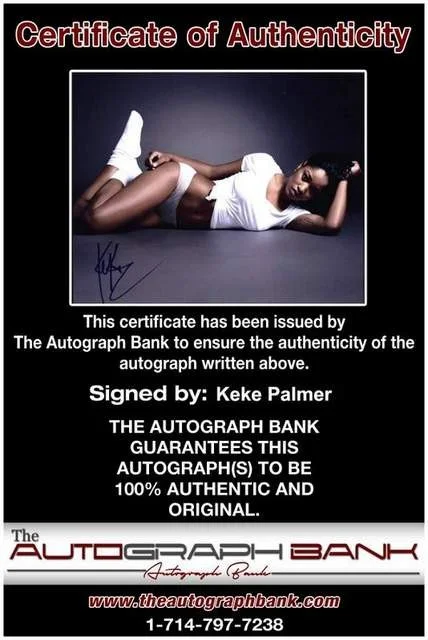 Keke Palmer — Keke Palmer authentic signed celebrity 8x10 photo W/Cert Autographed (B0411), изображение 2