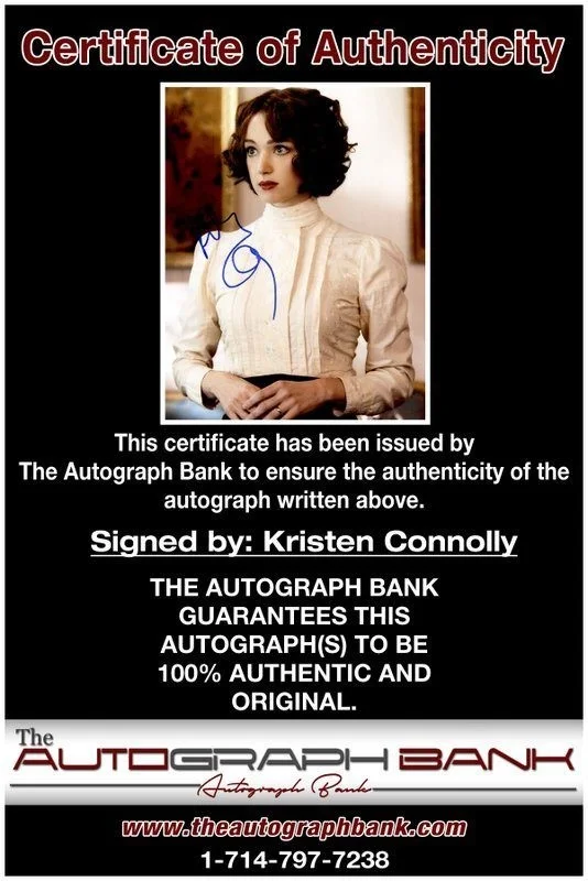 Kristen Connolly — Kristen Connolly authentic signed celebrity 8x10 photo W/Cert Autographed C4, изображение 2