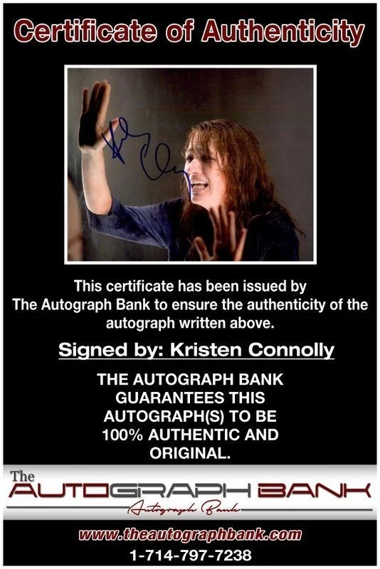 Kristen Connolly — Kristen Connolly authentic signed celebrity 8x10 photo W/Cert Autographed C1, image 2