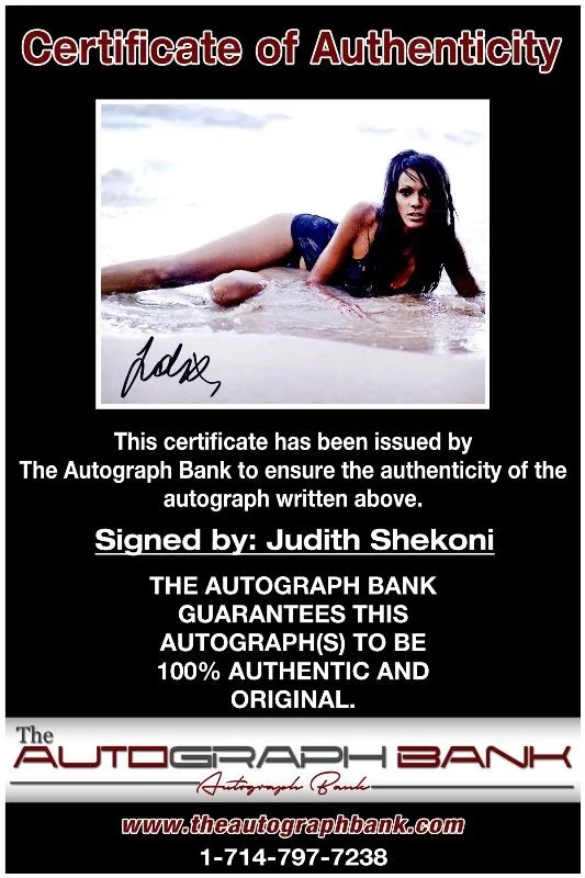 Judith Shekoni — Judith Shekoni authentic signed celebrity 8x10 photo W/Cert Autographed 2616a, изображение 2