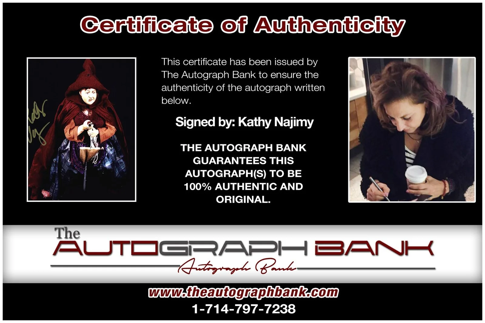 Kathy Najimy — Kathy Najimy authentic signed celebrity 8x10 photo W/Cert Autographed A2, изображение 2