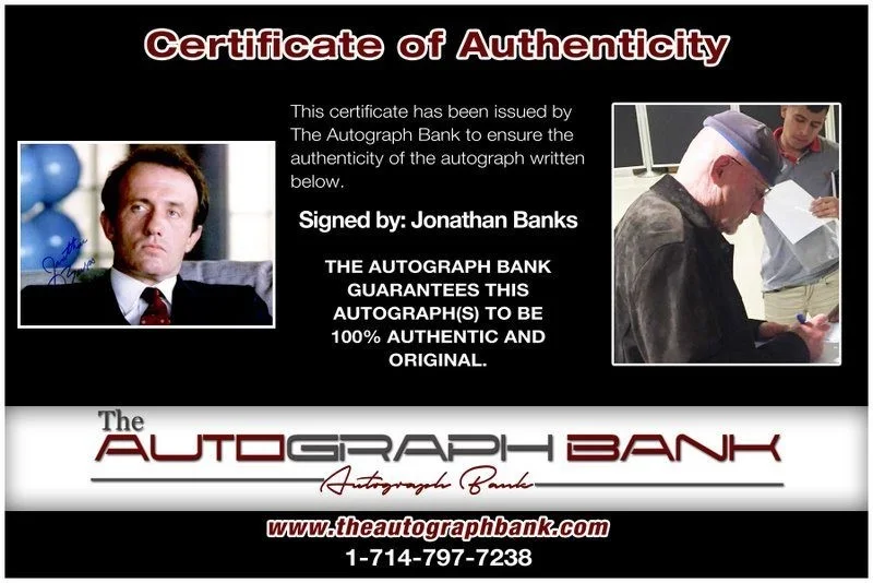 Jonathan Banks — Jonathan Banks authentic signed celebrity 8x10 photo W/Cert Autographed C6, изображение 2