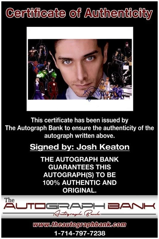 Josh Keaton — Josh Keaton authentic signed celebrity 8x10 photo W/Cert Autographed C5, изображение 2