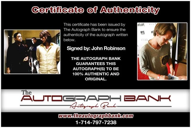 John Robinson — John Robinson authentic signed celebrity 8x10 photo W/Cert Autographed D1, image 2