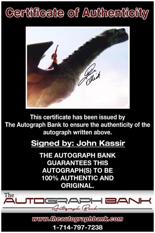 John Kassir — John Kassir authentic signed celebrity 8x10 photo W/Cert Autographed D1, image 2