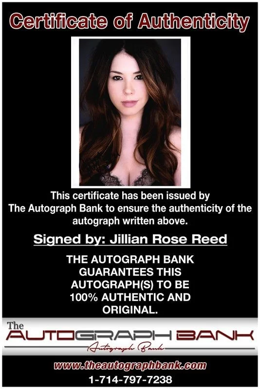 Jillian Rose — Jillian Rose authentic signed celebrity 8x10 photo W/Cert Autographed D2, изображение 2